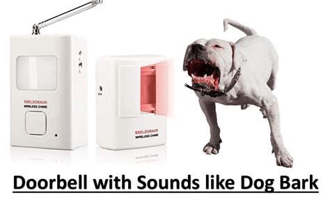 dior bell that makes dog barking sound|barking dog alarm.